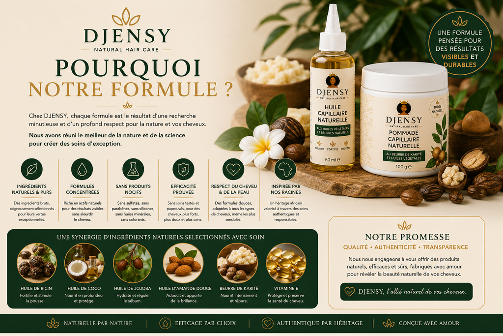 Pommade Capillaire Naturelle – DJENSY Hair Miracle