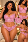 Brazilian Lingerie – Ensemble Femme Rose | DJENSY